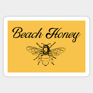 Flirty Spring Break Honeybee Bee Lover Beach Gift Sticker